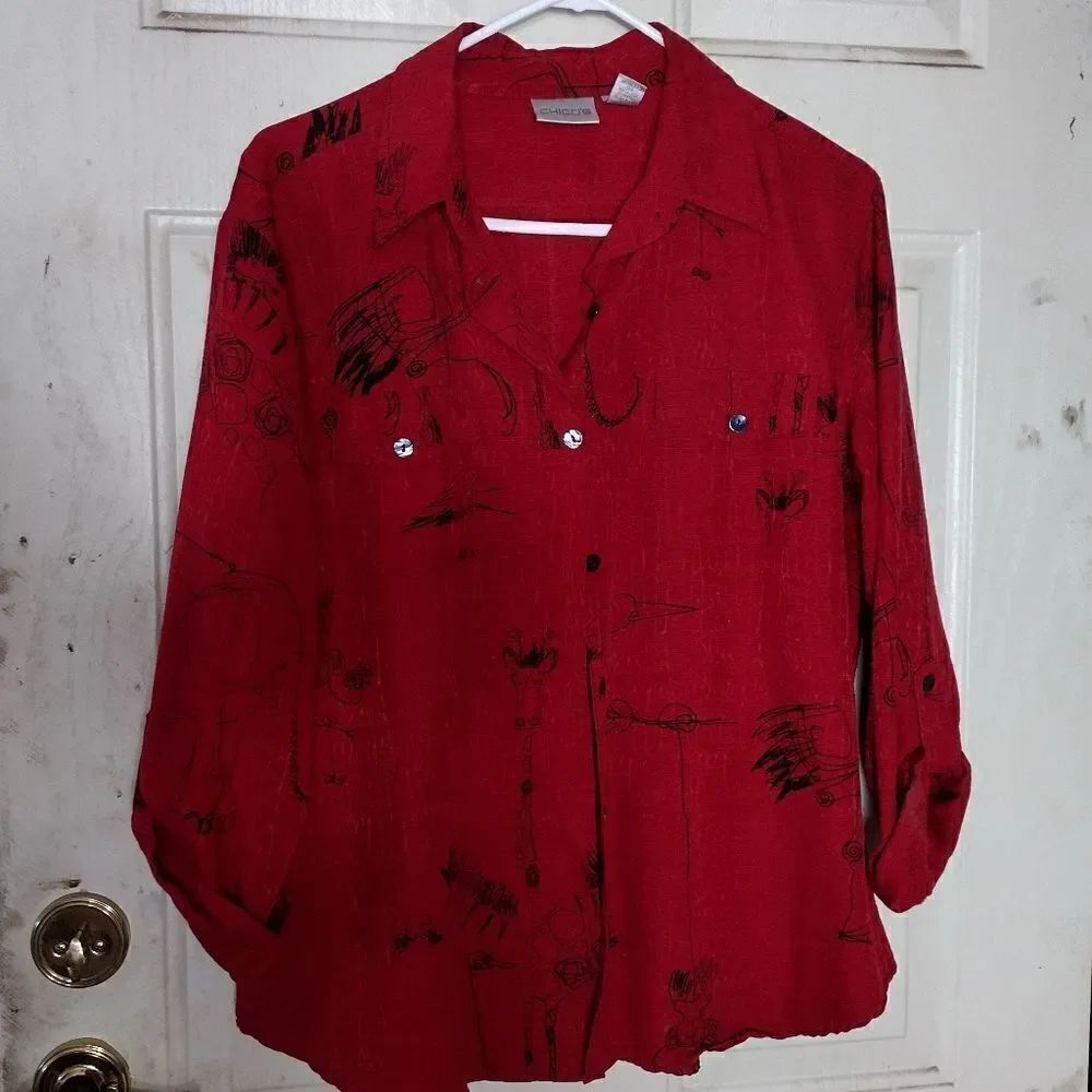 Chico's silk top